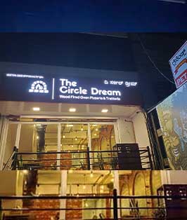 2D LED board design fabricated by GA Advertising