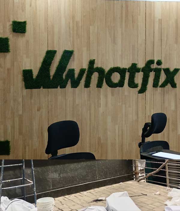 Metal letter signage fabricated by GA Advertising